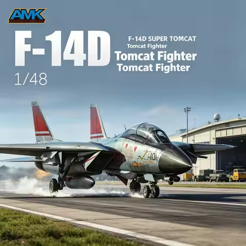 AMK model building kits aircraft model 88009 F-14D Super Tomcat Fighter 1/48 scale