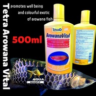 Tetra Arowana Vital 500ml/ Fish Health Growth/Special Vitamin  For Arowana