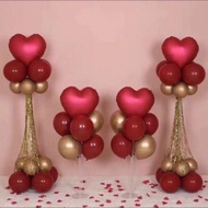 Standing balloon 7 in 1 Balloon base set Balloon stick set Balloon stick/ 1 set