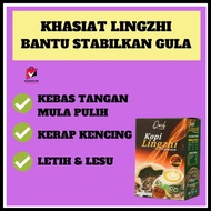 KOPI LINGZHI KOPI SIHAT TANPA GULA HALUS