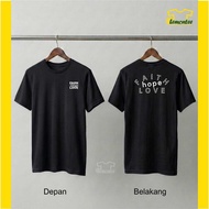 Catholic Christian Spiritual T-Shirt FAITH HOPE LOVE 5 Men's T-Shirt Church CrossWanita Writing Word