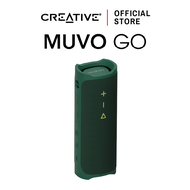 CREATIVE Muvo Go (Green) ลำโพง Bluetooth® 5.3 พกพากันน้ำได้ สีเขียว