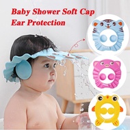 [HOT 2023] Baby Shower Soft Cap Adjustable Hair Wash Hat for Kids Ear Protection Safe Children Shampoo Bathing Wash Hair Protect Head Cover