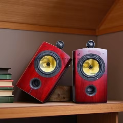 75-150W Passive Speaker Two-Way Sound Box 5.5 Inch Bookshelf Loud Speakers 4Ω HiFi Professional Audi