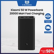 🇸🇬 Ebusiness Xiaomi 50W PowerBank 20000mAh Super Fast Charging 74Wh Support laptops