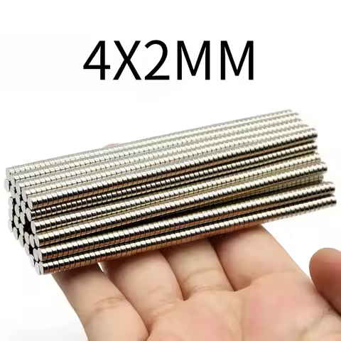 4x2mm Circle Magnet N35 Magnetic Used Repeatedly Organize Small Parts Imanes Versatile Application R