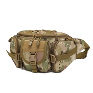 Outdoor tactical multi-functional invisible portable waist gun bag