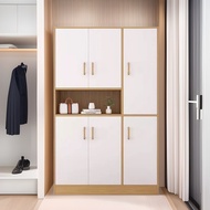 Shoe Cabinet Household Door Entrance Cabinet Integrated Wall Storage Locker Large Capacity Foyer Cab
