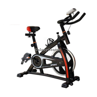 PRO Bike Fitness Indoor Exercise Cycling Red Bike Exercise Bicycle Bike Trainer Spin Bike Black