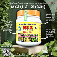 Phân bón lá tạo mầm hoa MX3 (hủ 400g) - Chuyên cây ăn trái