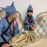 Performance Costume Xiaojigong Costume Beggar Costume Funny Costume Stage Costume Children Performan