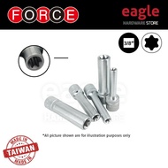 Force 536 3/8" DR Star Deep Socket E6 ~ E14