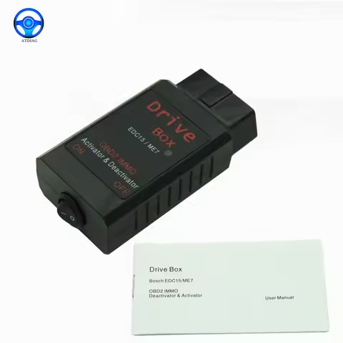 Drive Box OBD2 Immobilizer IMMO Deactivator & Activator for EDC15 (Diesel) / ME7 (Patrol) Drive Box 