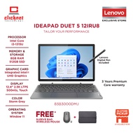 LENOVO IDEAPAD DUET 5 12IRU8 83B3000DMJ 2-IN-1 LAPTOP ( I3-1315U, 8GB RAM, 512GB SSD, Intel,12.4" 2.