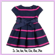 POLO RL baby girl dress size 3, 6, 9, 12, 18 months