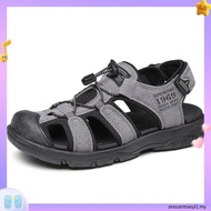 LittleJack - Combi Brown Toddler Boys' Mountain Sandals, Anti-Scuff, Anti-Slip - Hijack Kids' Outdoo