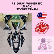 Coverset RS150R V1 Winner 150 (13)  Bodyset (Sticker Tanam)
