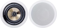 BIC America FH-6C Formula Series FH-6C 6-1/2 Inch 150-Watt 2-Way in-Ceiling Speakers with Pivoting H