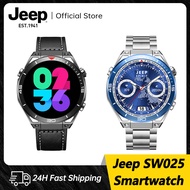 Jeep นาฬิกากันน้ำของแท้สมาร์ทวอท์ช SW025สำหรับผู้หญิงสมาร์ทวอท์ชสมาร์ทวอชสำหรับผู้ชายฟิตเนสกีฬาวิ่งน