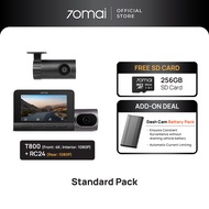[New Launch] 70mai T800 Dashcam | 3 Channel Dashcam | Dual 4K HDR | 4G GPS & AI Parking Surveillance