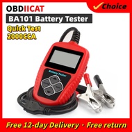 OBDIICAT QUICKLYNKS BA101 Automotive 12V Vehicle Battery Tester scanner free shipping