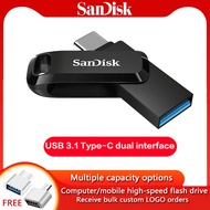 Sandisk Mini Pen Driver USB 3.0, 64gb, 128gb, 256gb, 2 in 1, Metal Flash Drive, 2tb, 512gb, 8gb, 32gb, TYPE-C Flash Driver, Suitable for Mobile Phones, Speakers, Cars, with OTG Adapters