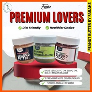 New Arrival Premium Peanut Butter by Farahs Pistachio Butter | Almond Butter | Almond Choco 220g