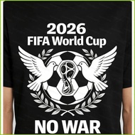 [100% Cotton] PS2 2026 The 23rd FIFA World Cup soft comfortable short sleeve top fans gift 110cm-6XL