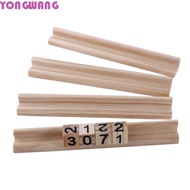 YONGWANG66HR Domino Holders Domino Games Professional Player 4 Racks Mahjong Chickenfoot Mexican tra