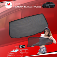 ม่านบังแดดหลังรถ Groovy Thailand ม่านหลัง TOYOTA YARIS ATIV Gen2 R-row (1 pcs)