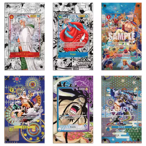 for Psa One Piece Card Case Display Stand Buggy Kouzuki Oden Enel Kaido Nami Uta Shanks Teach Collec