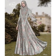 Mika Original Gamis Syari Alwa Syar'I By Nha Miranda Realpic Ori 100%