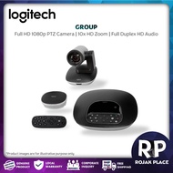 Logitech GROUP Full HD 1080p Video Conferencing & Collaboration USB Plug & Play Meeting PTZ Camera C
