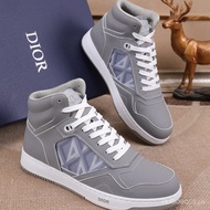 2024Dior botas B27 Men's Casual Fashion Sports Board Shoes High-Top Men's Shoes tenis ZTII