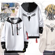 Anime Tokyo Revengers Hoodie Manjiro Sano Hanemiya Kazutora Cosplay Costume Valhalla Tokyo Manji Gang Hooded Sweater Autumn