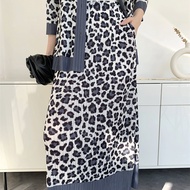 B-1073f# S-1062F# One Size (45-75kg) Spring And Summer Leopard Print Cardigan Coat Female Sanzhai St