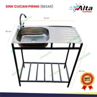 sink cucian piring/cucian piring/bak cucian/portable/cucian tangan - sink besar