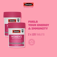 [EXP 31 JUL 2027] [Twin Pack] Swisse Ultivite Women's Multivitamin 120 Tabs