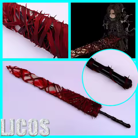 Heathcliff Sword Prop Cosplay Weapon Limbus Company Props for Halloween Christmas Party Comic Show