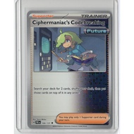 Pokemon Card English Prismatic Evolution 2025 Ciphermaniac's Codebreaking 104/131