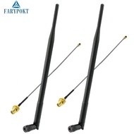 5dBi Antenna Copper Core Material Maximum Distance 8km Omnidirectional Radiation