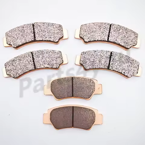 Front Rear Brake Pad Kit For CFmoto 400 450 Gen2 191Q 500S 520 Gen2 191R ATV 9DQV-0813A0 9DQV-0813A1