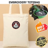EMBROIDERY SULAM 501ST LEGION STARWARS FULL LOGO TOTE BAG CANVAS BEIGE