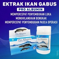 100% PRO ALBUMIN SNAKEFISH EXTRACT 50 CAPSULES Pre-Operative Medicine PRO ALBUMIN WOUND MEDICINE