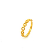 POH KONG 916/22K Gold Mini  Lots Of Circle Ring