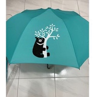 [全新品好康出清］中鋼半自動台灣黑熊晴雨傘