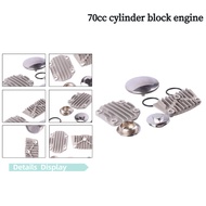 Motorcycle Oil Cooler Adapter Engine Cylinder Cover Oil Cooler Horizontal Engine Adapter Engine Cyli