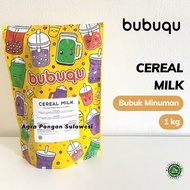 Cereal MILK Drink Powder 1kg Bubuqu Powder Drink Premix MILK Cereal Latte Flavor