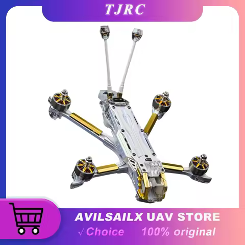 TJRC J5V2 5-Inch FPV Drone Frame Kit Compatible with O4 Pro Air Unit Waterproof Power Combo (No VTX)