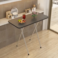 Folding Table foldable Desk Eat home eating small table dining table portable Dinner stall